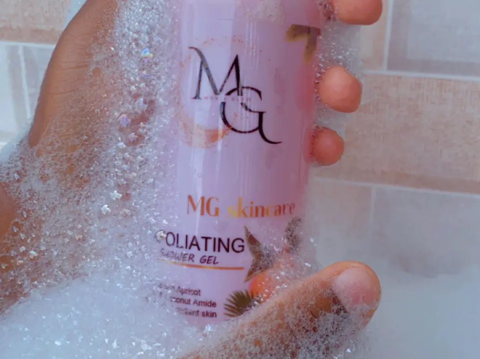 gel de douche gommant